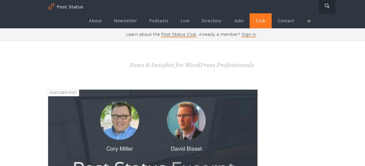 popular WordPress blog